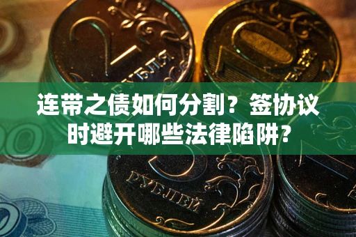 武汉连带之债如何分割？签协议时避开哪些法律陷阱？