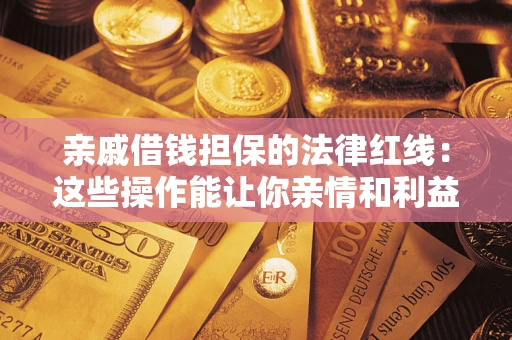 武汉亲戚借钱担保的法律红线：这些操作能让你亲情和利益两不误