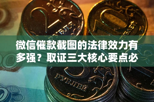 武汉微信催款截图的法律效力有多强？取证三大核心要点必须知道！
