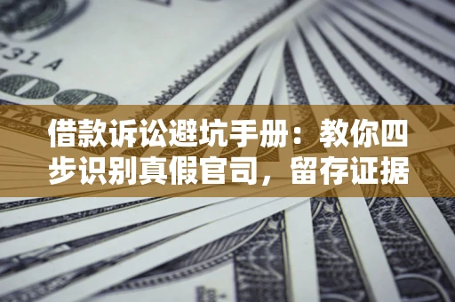 武汉借款诉讼避坑手册：教你四步识别真假官司，留存证据不踩雷