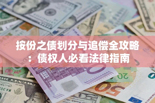武汉按份之债划分与追偿全攻略：债权人必看法律指南