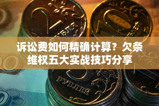 武汉诉讼费如何精确计算？欠条维权五大实战技巧分享