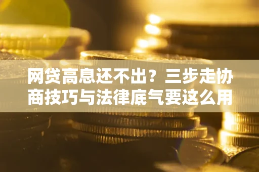 武汉网贷高息还不出？三步走协商技巧与法律底气要这么用