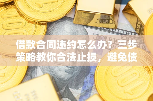 武汉借款合同违约怎么办？三步策略教你合法止损，避免债务危机升级